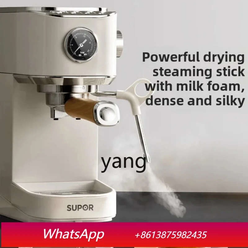 

Lcx Household Small Full Semi-automatic Steam Milk Foaming Machine American Coffee