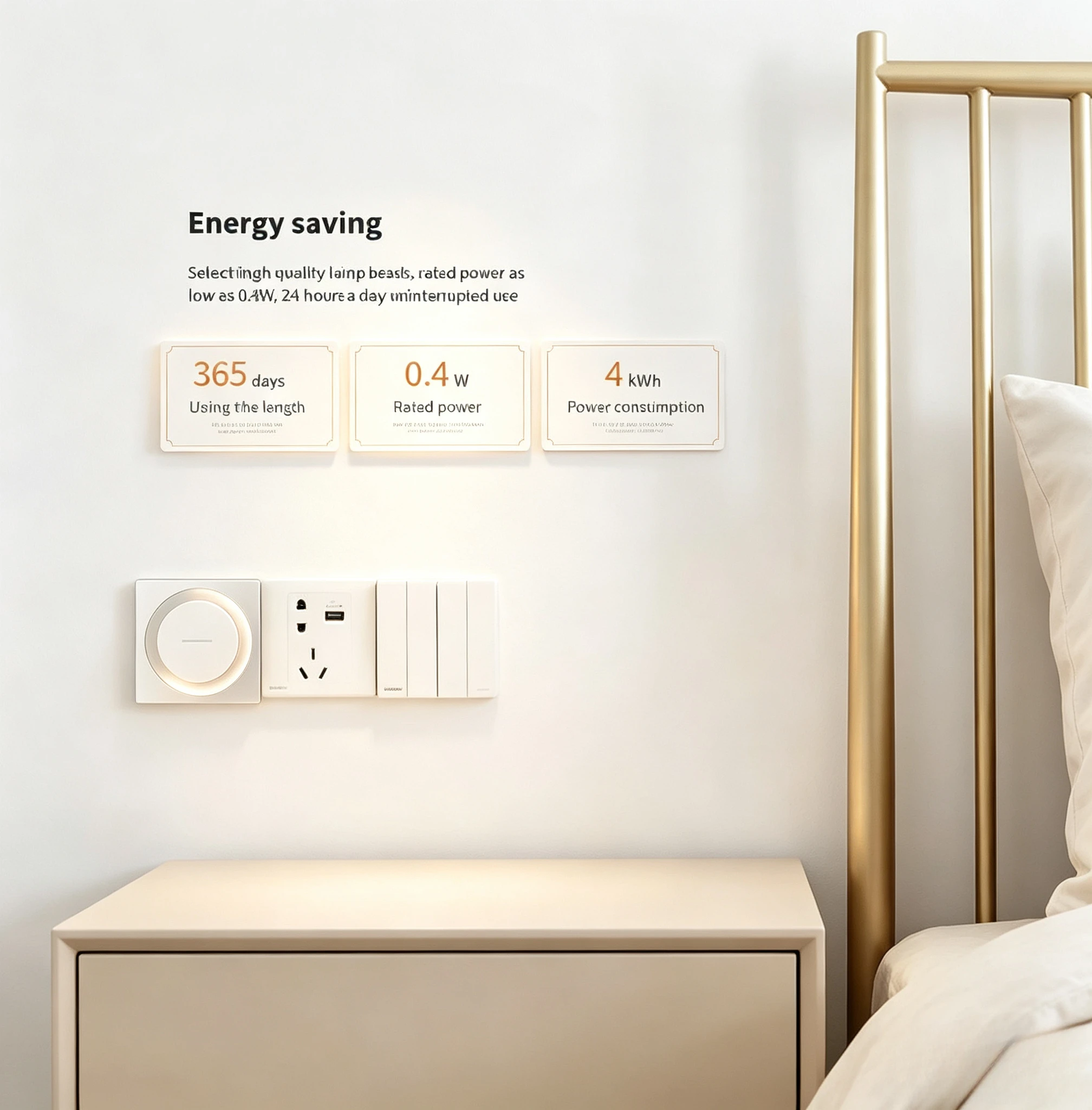 Yeelight Smart Night Light Intelligent Recognition Energy Saving Lighting Low Power Consumption Light Sensor EU Plug