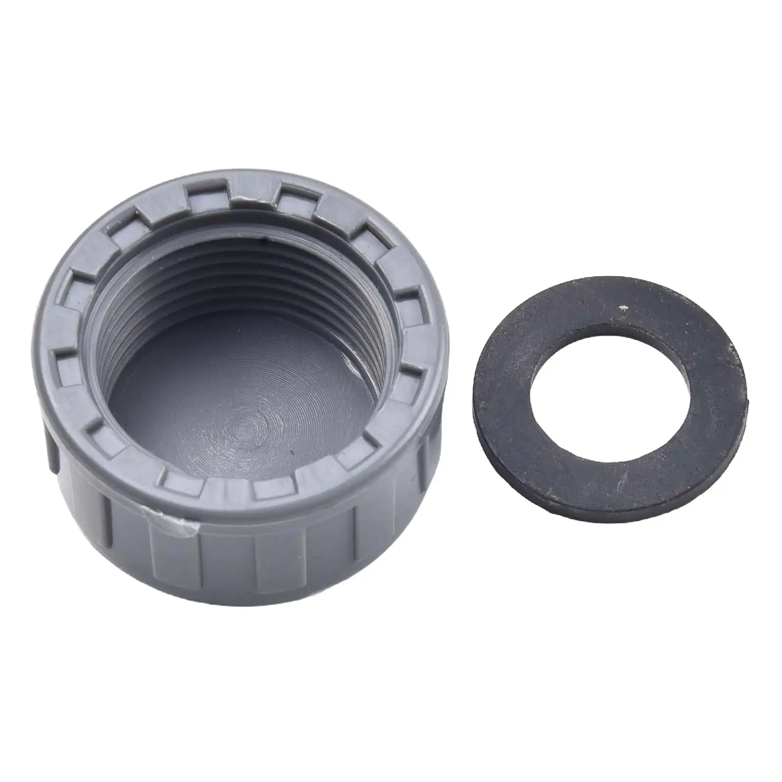 Para melhoria da casa conector de mangueira de rosca fêmea tampa rosqueada redonda aproximadamente 32mm ajuste seguro proteção contra poeira design à prova de vazamento