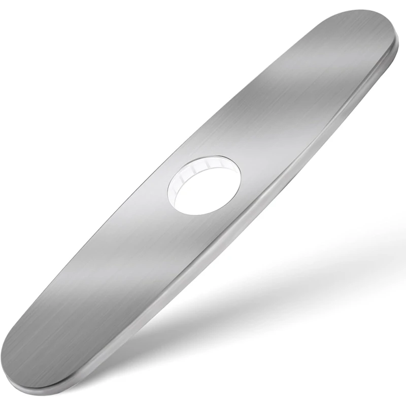 蛇口穴カバープレート,キッチン蛇口デッキプレート,シンク蛇口プレート,10インチ