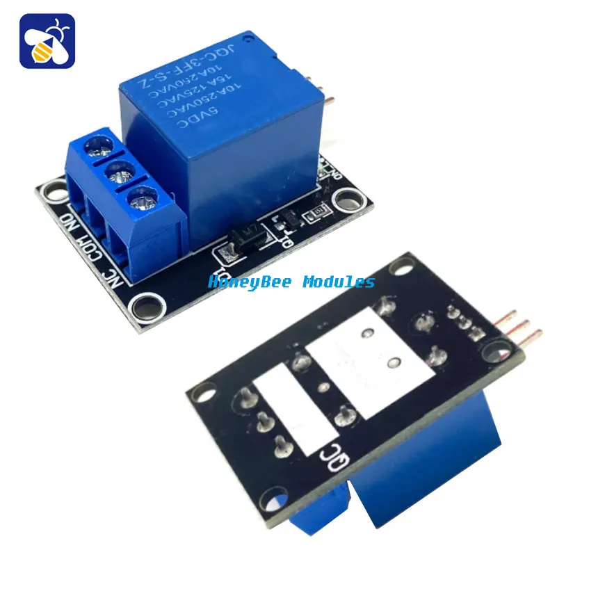 5V Relay Module KY-019 1 Way Relay Expansion Board High Level Trigger Suck Compatible with R3