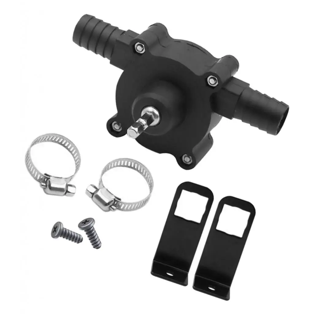 Electric Drill Pump Lightweight Self Prime Hand Water Transfer Pump Plastic for Pond Garden Sink