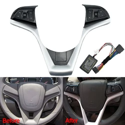Steering Wheel Buttons Switch For Chevrolet Cruze 2009-2014 Year Volume Phone GPS Function Switch Panel