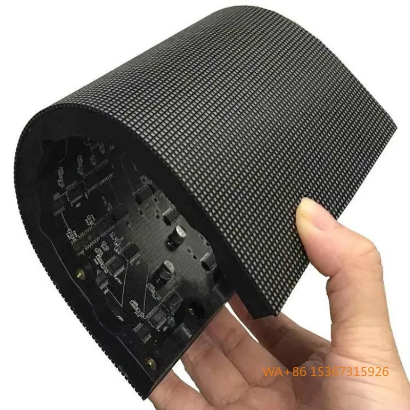 P1.86-P3 Indoor Flexible 320*160mm SMD Bendable Soft LED Module Curved Panel