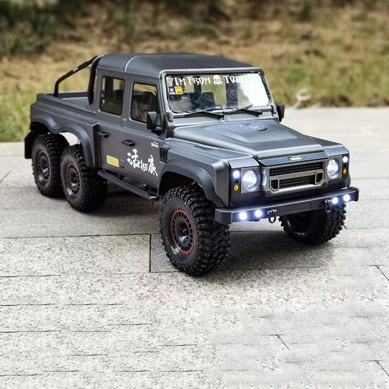 YIKONG RC Car YK6101 Pickup fuoristrada Scala 1/10 6WD Camion da arrampicata Modello di auto elettrica telecomandata - Scelta regalo perfetta