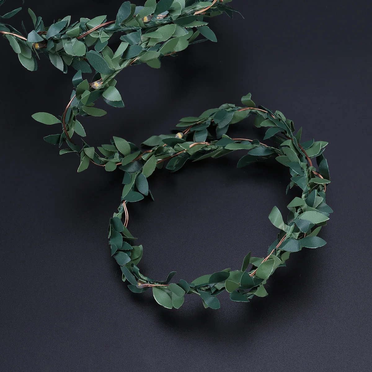 3m 30 LED Leaf String Lights Garland Operated Copper Wire Waterproof for Indoor Outdoor Decoration String Lights