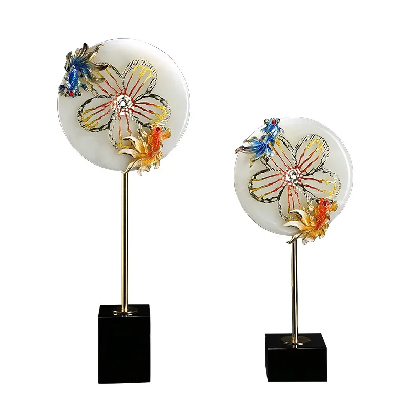 

Ornament, natural, jade buckle, home furnishings, accessories, living room, porch, wine cabinet, decorations