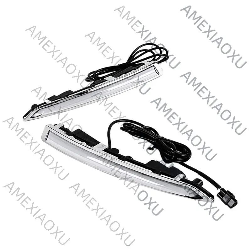 

1 Pair LED DRL Daytime Running Lights With Turning Signal Lamps Waterproof For Ford Kuga Escape 2013-2016 Parts Accessor