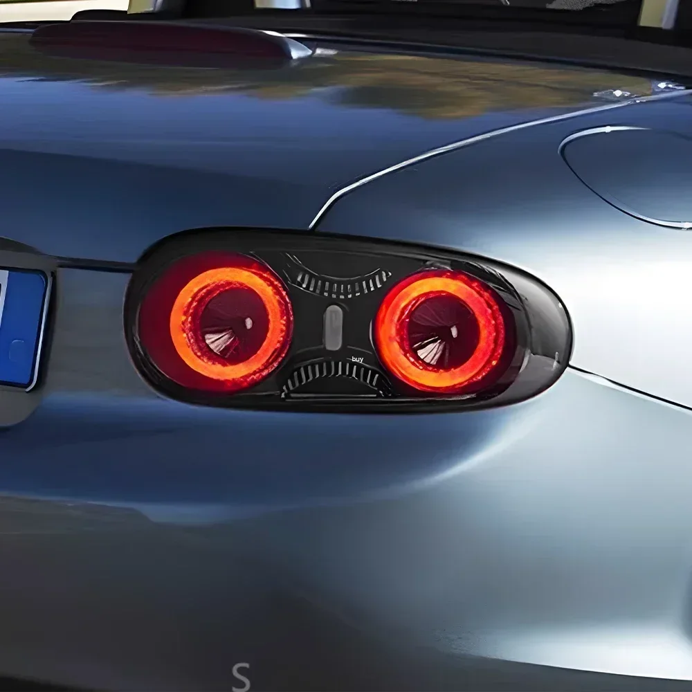 Auto Rear Back Lamps For Mazda MX-5 NC 2009-2015 LED Car Taillights Assembly Upgrade Dynamic Flashing Signal Light Accessories