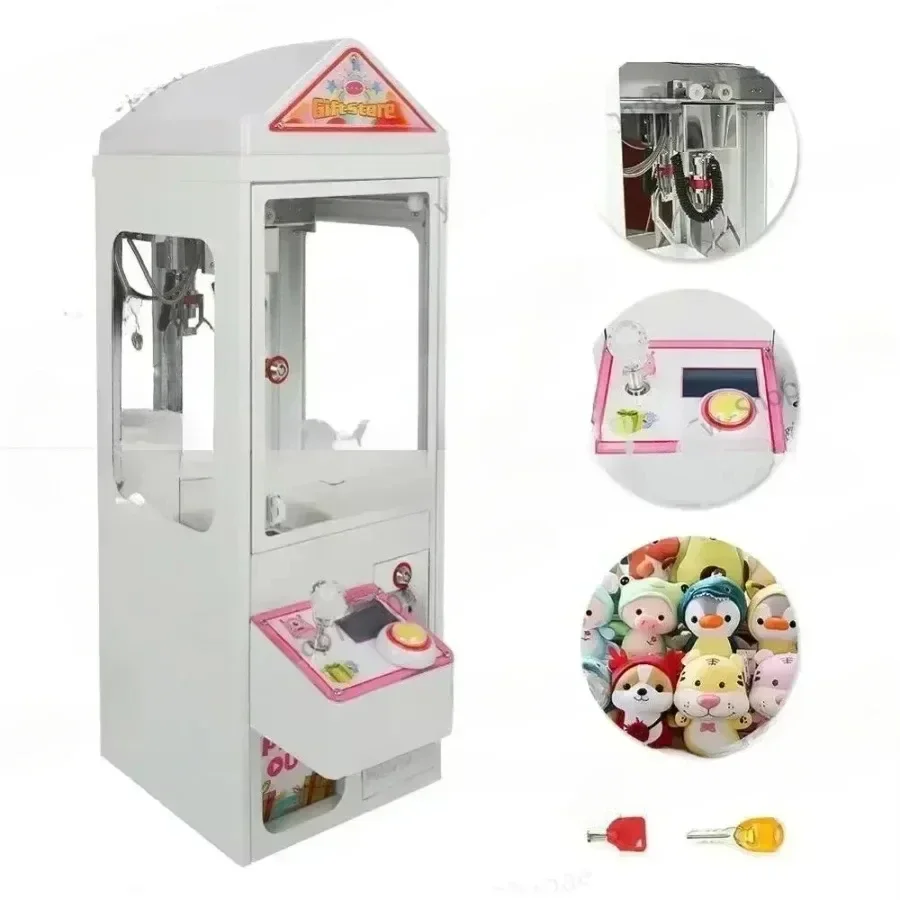 Mini Claw Crane Machine for Carnival, Arcade Grabber, Coin Operated, KTV, Cinema, 110V, 220V