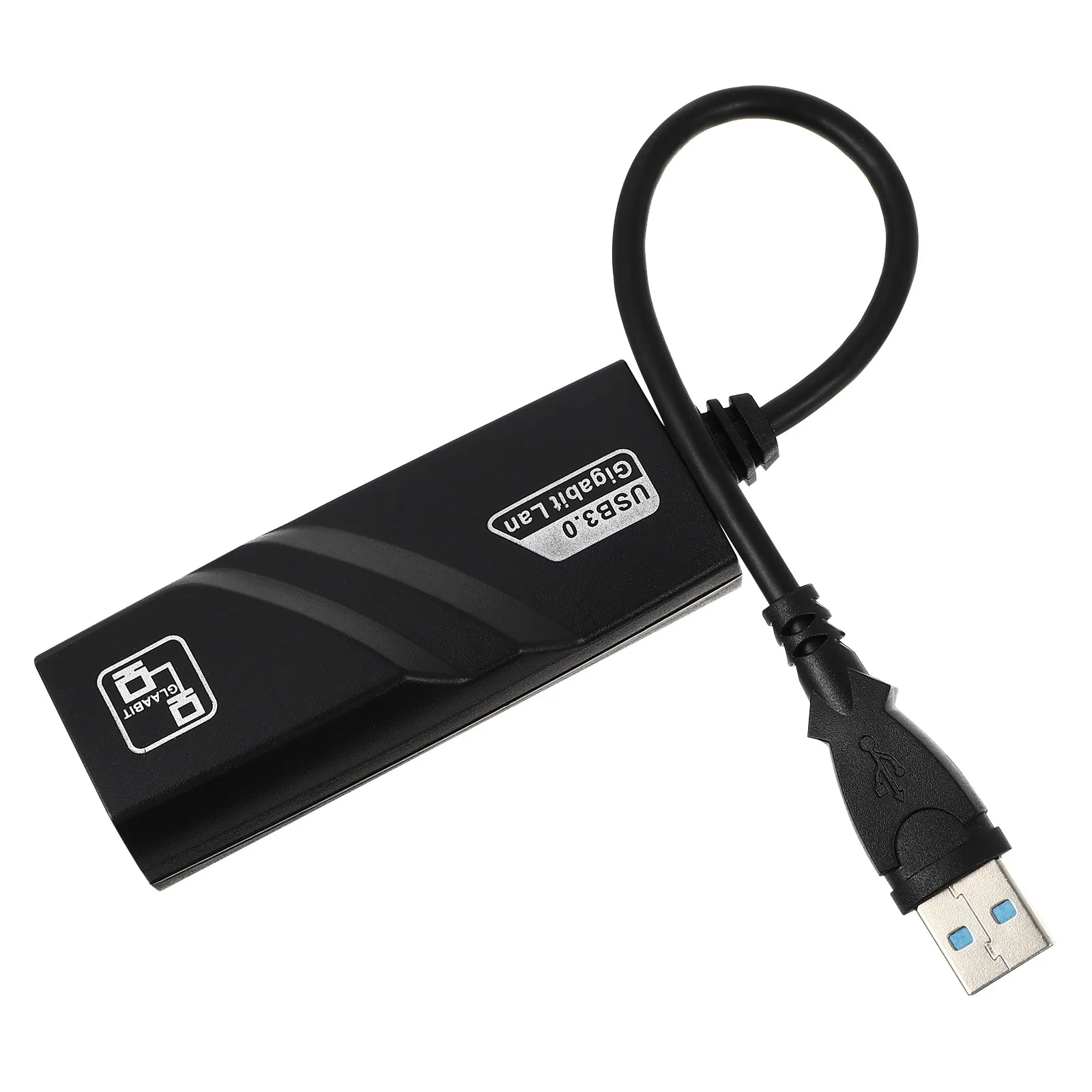 Ethernet Adapter Black Compatible for TV 3 Stick Stop Buffering USB Adapter Plug Play for Ethernet