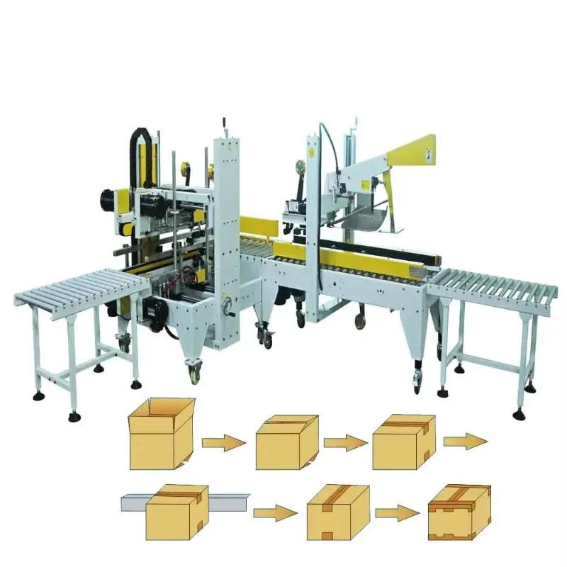 

Paper Package Carton Box Packaging Machine Packaging Boxes Making Machine Carton Sealing Machine Box Packaging Sealer Cartoning