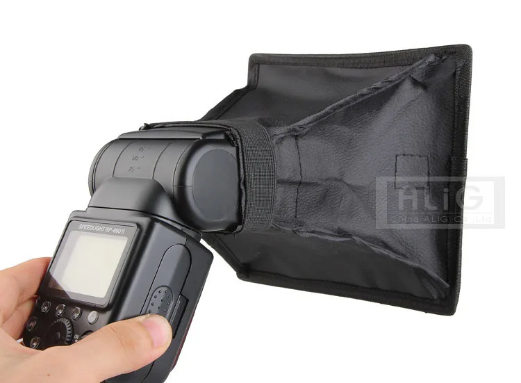 Universal กล้อง Speedlight แฟลช Diffuser Softbox 15x17 ซม.สําหรับ Canon Nikon Yongnuo YN-560 III 430EX 580EX II 600EXSB600 SB900