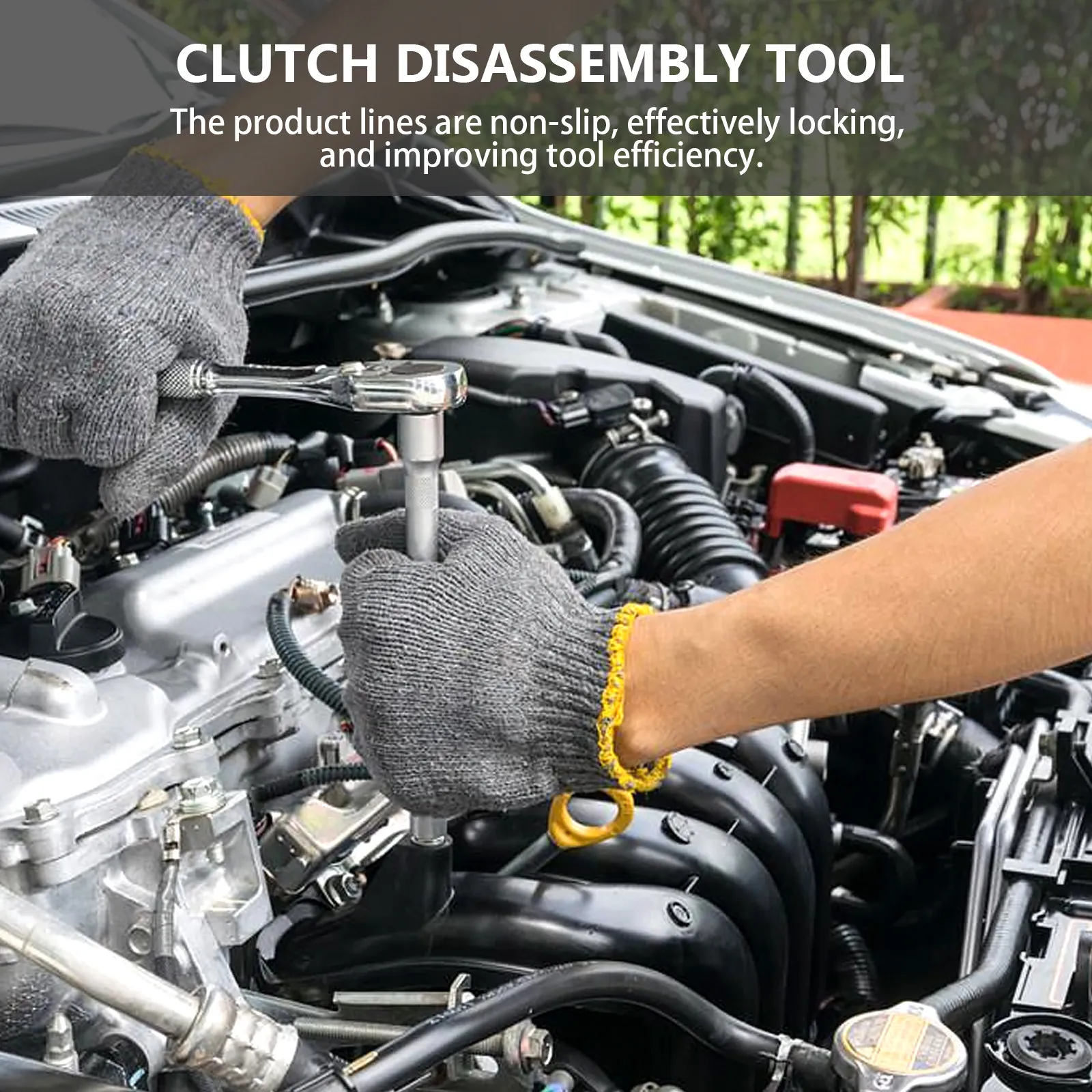 1Set Clutch Alignment Tool Professional Simple Convenient Clutch Replacement Installer Tool for Vehicle Repair