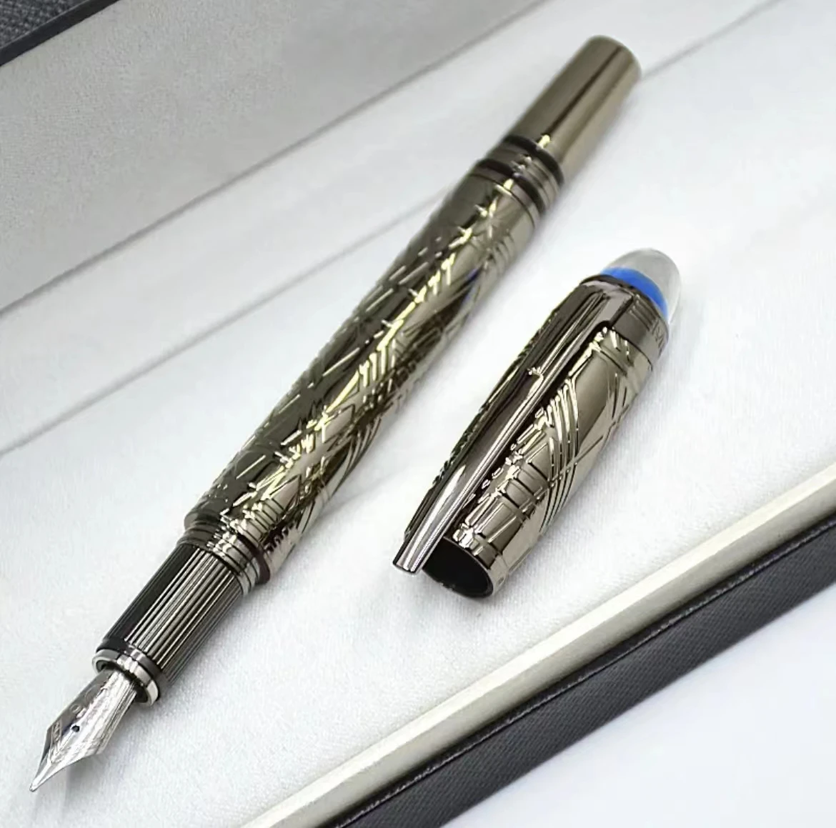 

Limited Edition Blue Star Metal Special Promotion Writer MB Ballpoint RolleBall Writing Office Stationery School Signature Pens