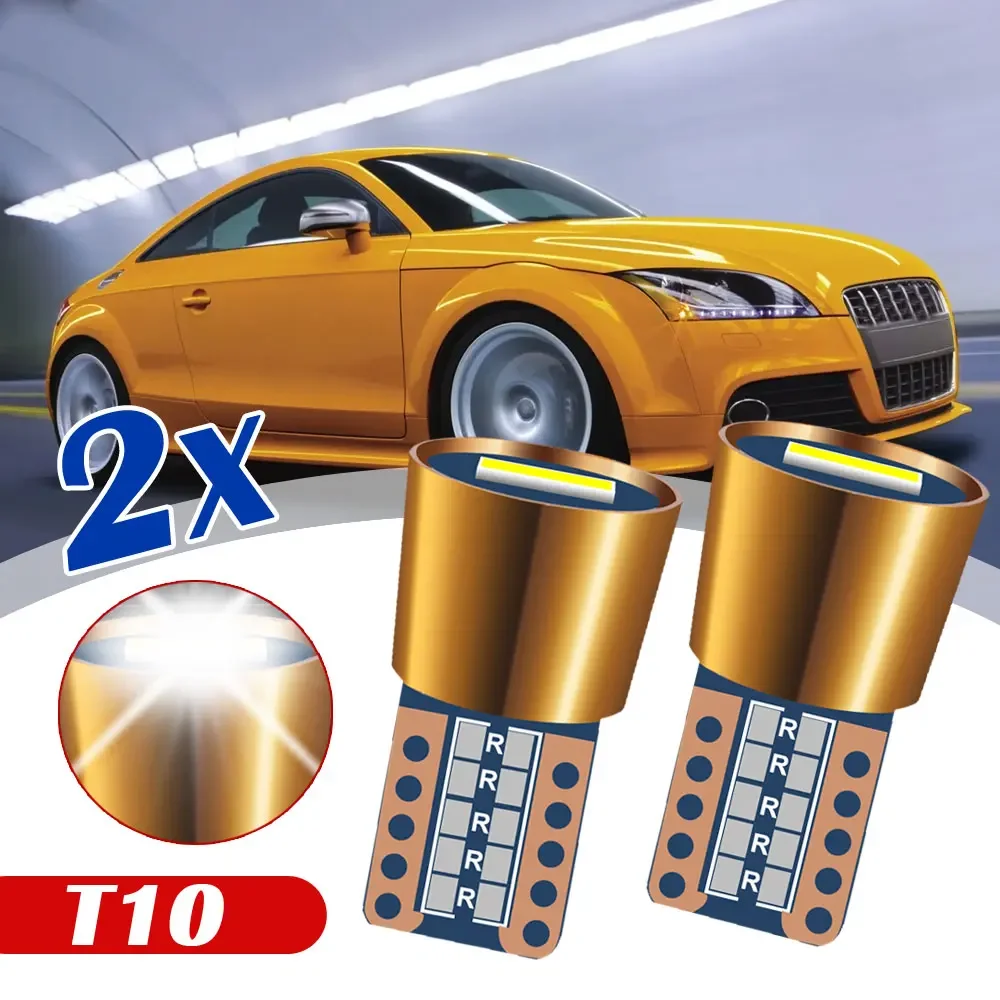 T10 LED Canbus Bulbs 194 920 912 921 168 W5W LED Lamp CSP Extreme Bright Car Parking Backup Reverse Wide Interior Lights 12V