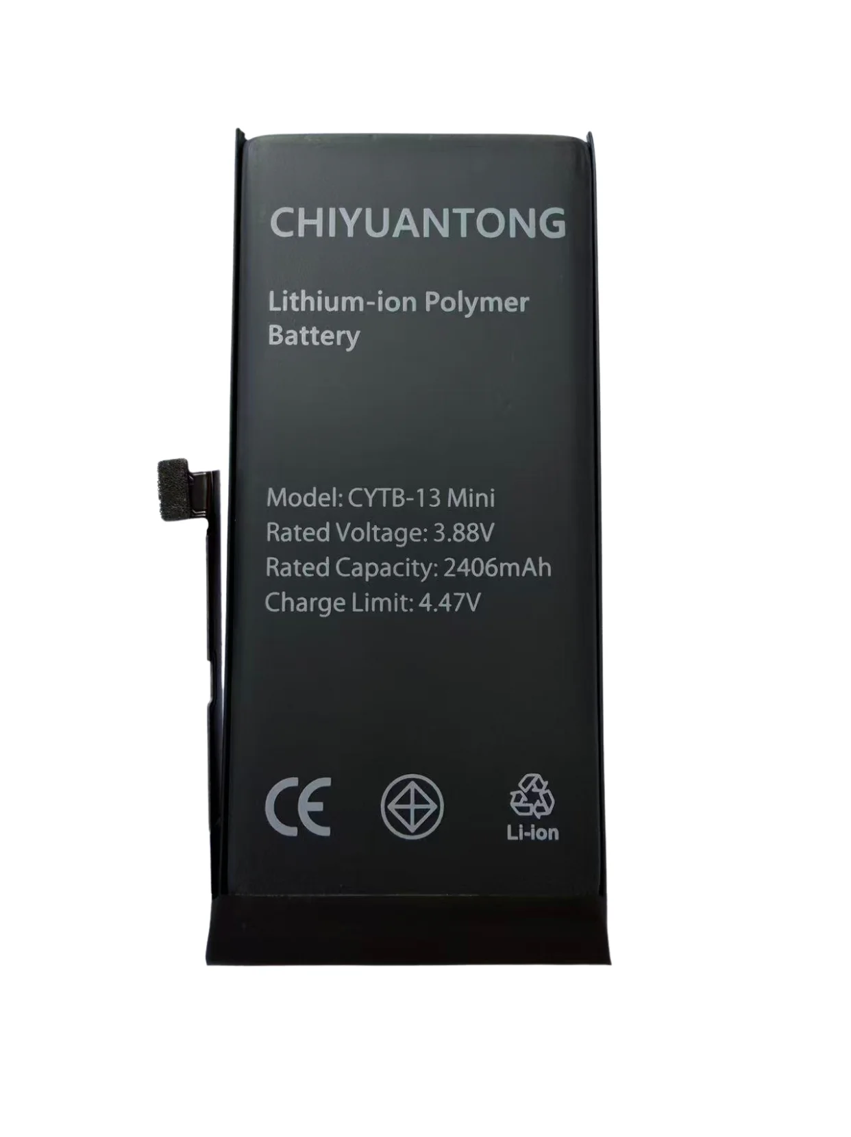 CHIYUANTONG Replacement Battery for iphone 13 mini phone Battery 2406mAh Long Lasting Mobile Phone Accessories Repair Part