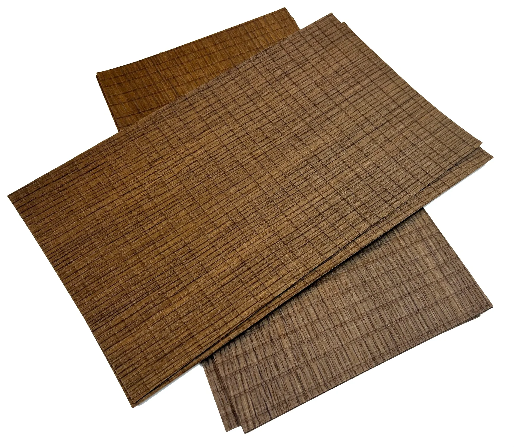 

6pcs/lot 300x180mm thickness: 0.5mm Natural Serrated Smoked Oak Wood Veneer Slices DIY Inlay Marquetry Veneer