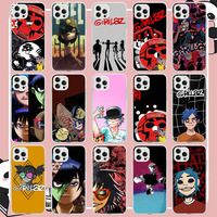 SK-33 Gorillaz Silicone Case For OPPO A17K A77S A78 Reno 8 8T Find X5 F7 F9 F11 A5 A12E A52 A72 A92 A54 Pro