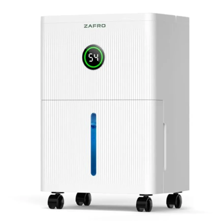 

Осушитель воздуха для дома и подвала площадью 1600 кв. футов с дренажным шлангом, ультратихий (41 дБ), энергосберегающий, 21 пинта, автоматический/ручной дренаж