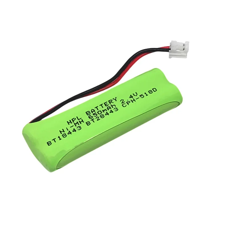 Bt18443 2.4V 650mAh for VTech for Sharp Cordless Telephone Jd-c202 Jd-k22 Ni MH Rechargeable Battery