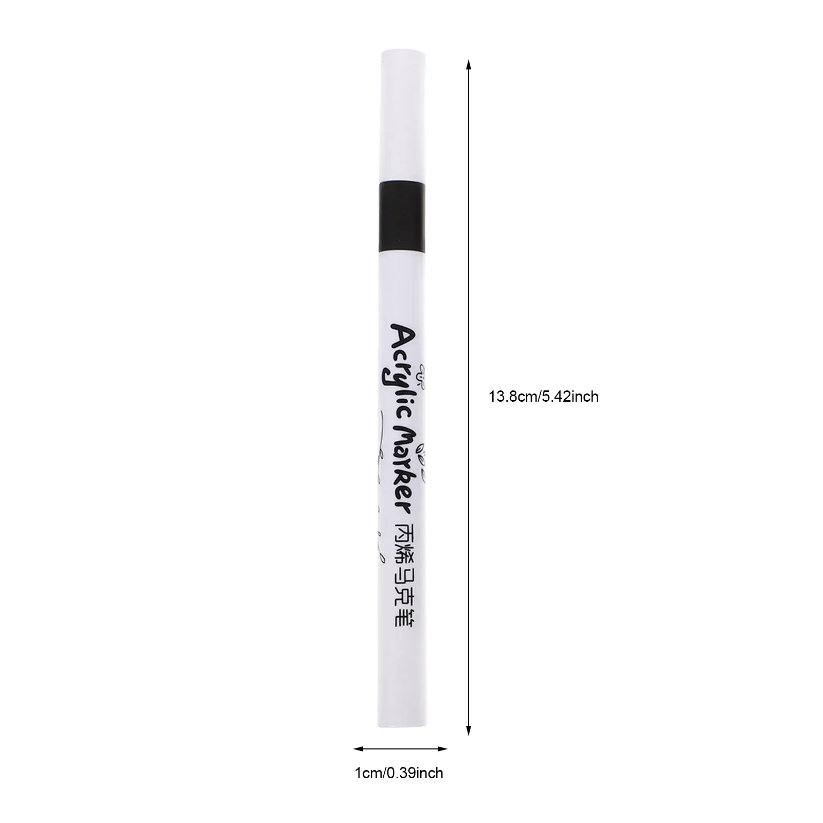 12Pcs Drawing Paint Pens Lightweight ABS Material Marker Pens for Crafting Painting Coloring Art Projects