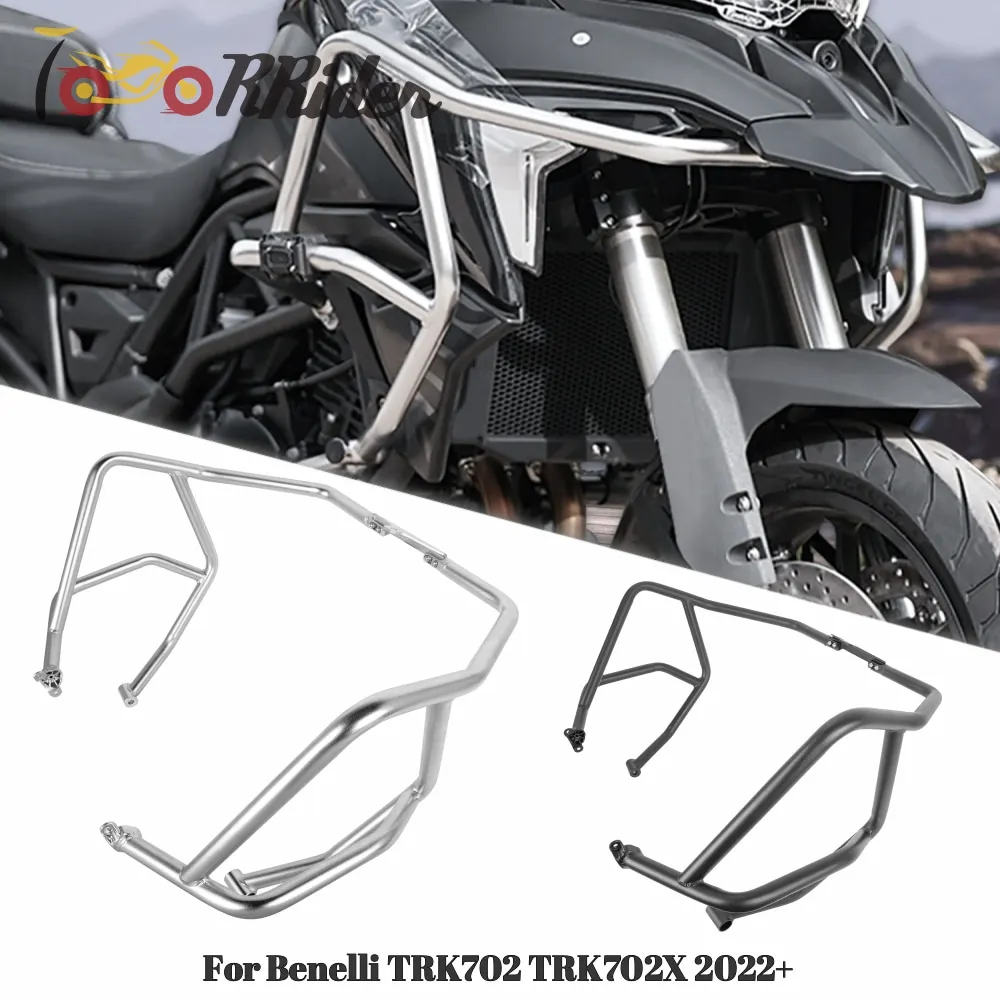 

TRK702 TRK702X Motorcycle Upper Engine Guard Frame Bumper Highway Crash Bar For Benelli TRK 702 702X 2022 2023 Falling Protector