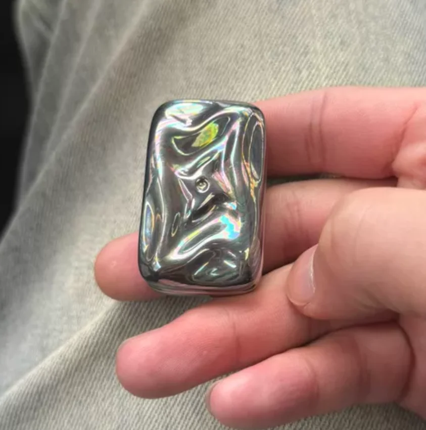 Used EDC JJEDC wielding sword Timascus fidget slider decompression toy