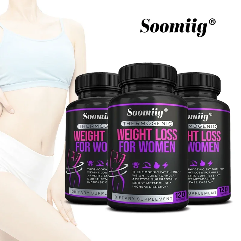 Premium Fat Burner for Women - Weight Loss, Appetite Suppressant, Cleansing and Detoxification, Metabolism Boost, Energy