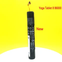 NEW Tablet Battery For Lenovo Yoga Tablet 8 B6000 B6000-H B6000-F 60044 60043 L13C2E31 L13D2E31 3.75V 22.5WH 6000MAH