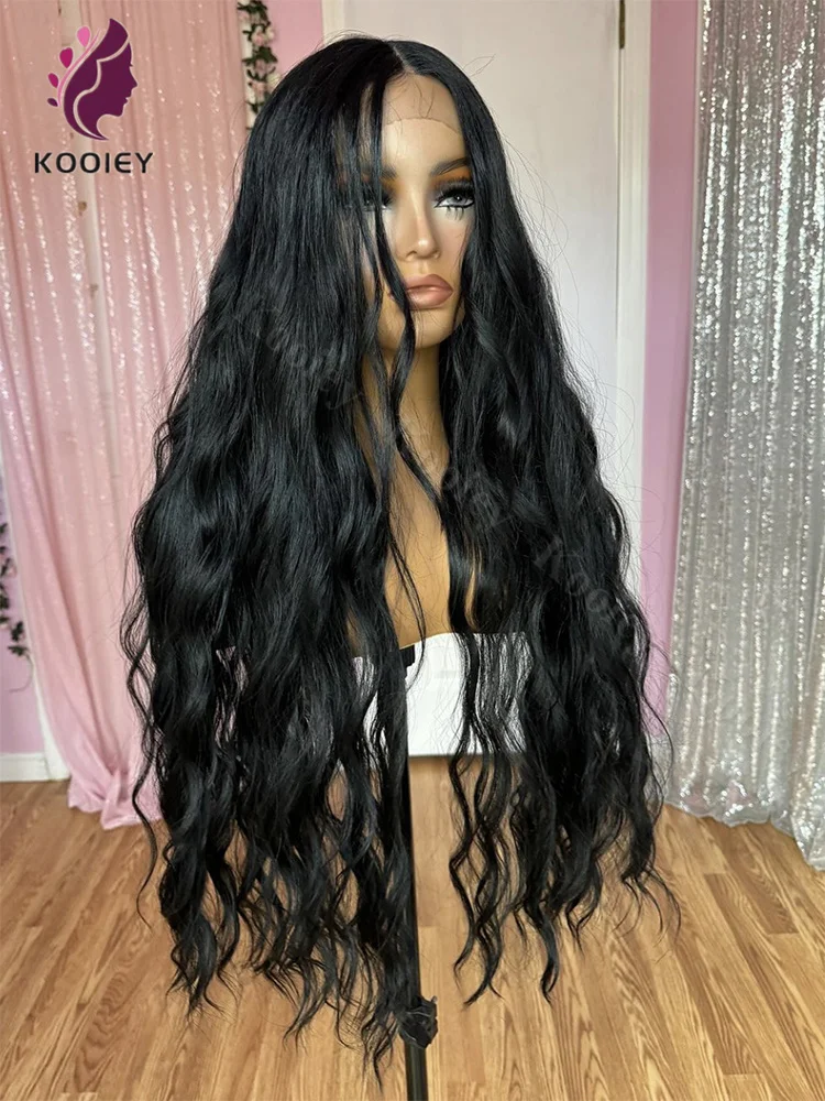 360 Deep Wave Frontal Wig Transparent 13x4 Lace Front Wigs for Women Brazilian Body Wavy 4x4 Closure Wig Human Hair Pre Plucked