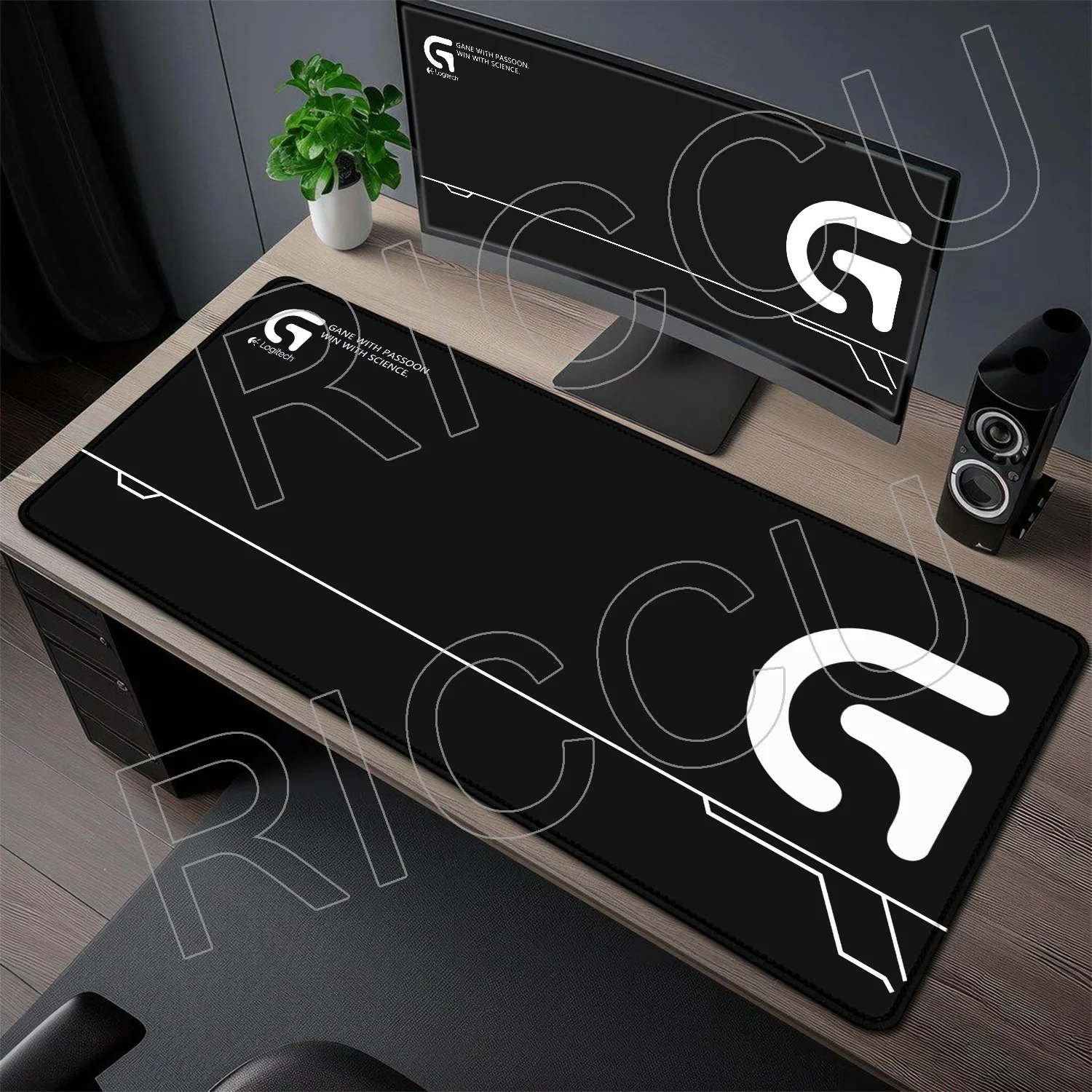HD L-Logitech Mouse Pad E-sports players game quick response XXL Large Computer Laptop Keyboard Desk Mat Computer Game carpet