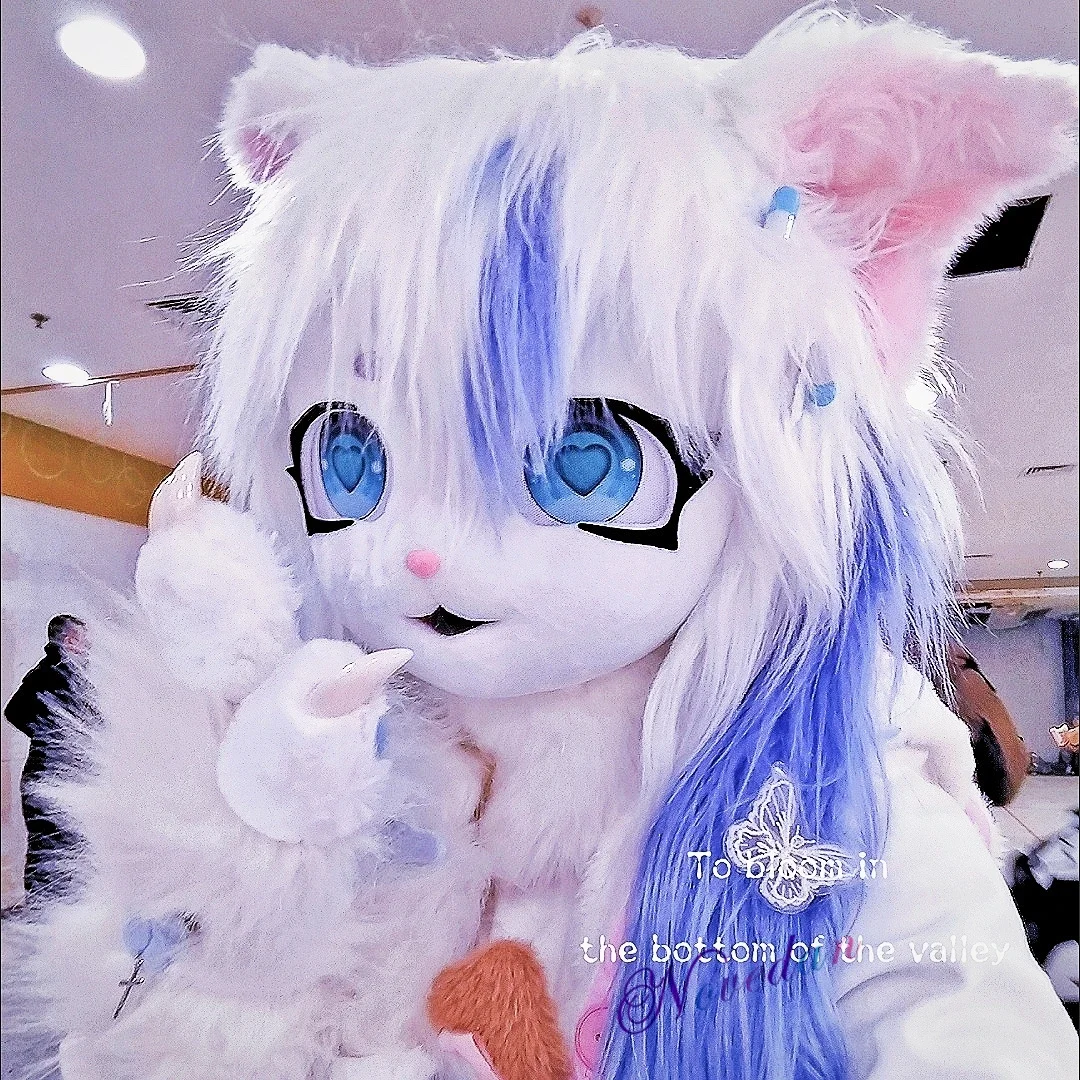 Fursuit Head Kigurumi Kig Furry Mask Cosplay Costume Paws Tail Comiket Furry Headbase Cat Rabbit Doll Animal Cosplay Costume