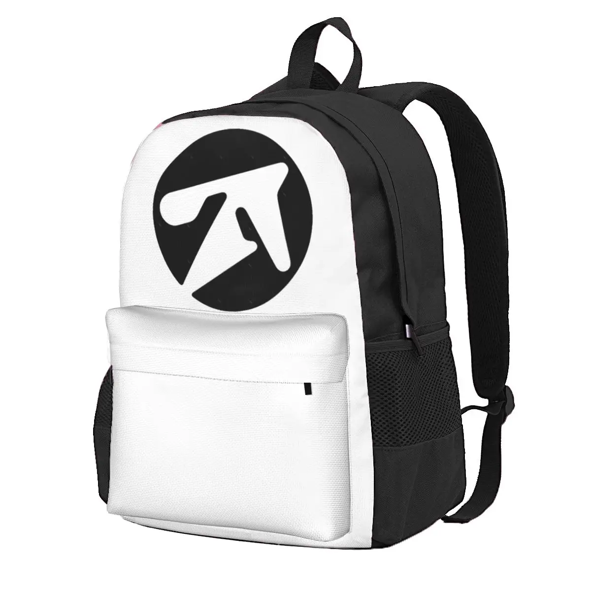 Aphex Twin Alternative Style Student Backpack School Bag Hiking Travel Daypack for Boys Girls Fashion Bookbag Shoulder Bags