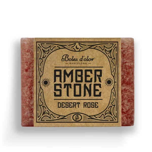 PACK DE 3 UNIDADES. Desert Rose - Amber Stone. Boles d'olor. (Rose des Sables) Sal y aire del desierto impregnado de especias e inciensos, madera de Oud, resinas y ámbar.