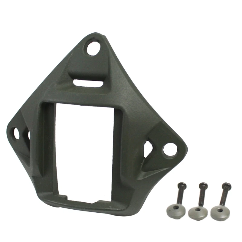 Tactics Helm NVG Mount Base Adapter Lijkwade met 3 Gaten Aluminium Legering Helm NVG Basis Voor Marine Helmen NVG Montage