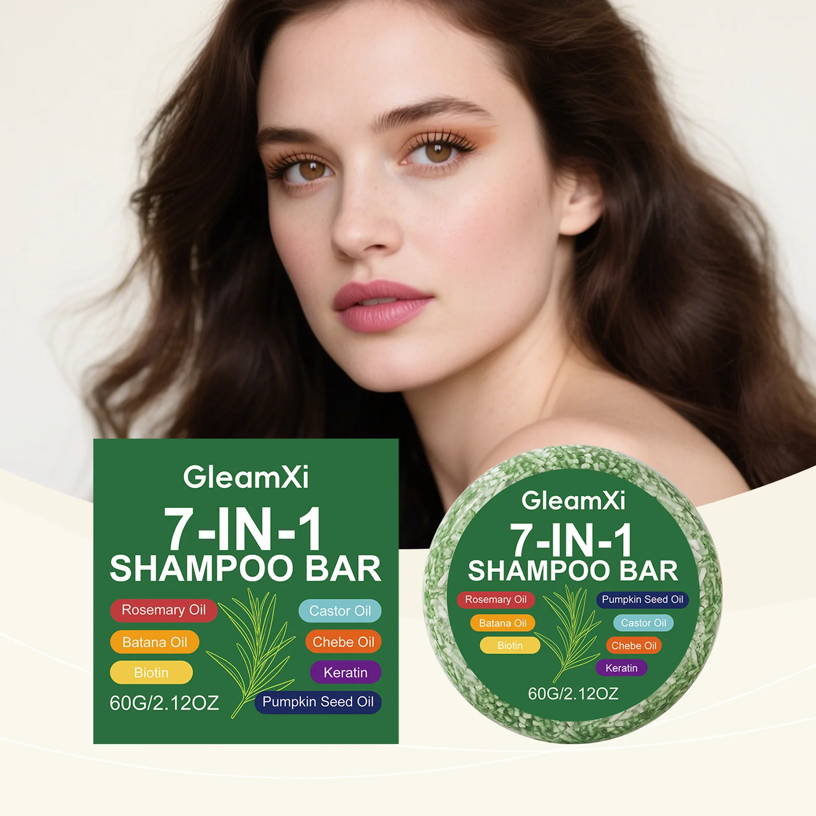 Hair Care Pantene - Натуральное твердое мыло-шампунь 7 в 1