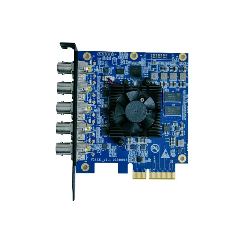 بطاقة التقاط وتشغيل AVMATRIX VP51 5-CH SDI PCIE متوافقة مع Vmix، OBS، ZOOM، Teams، إخراج فيديو عالي الدقة حتى 1080p60