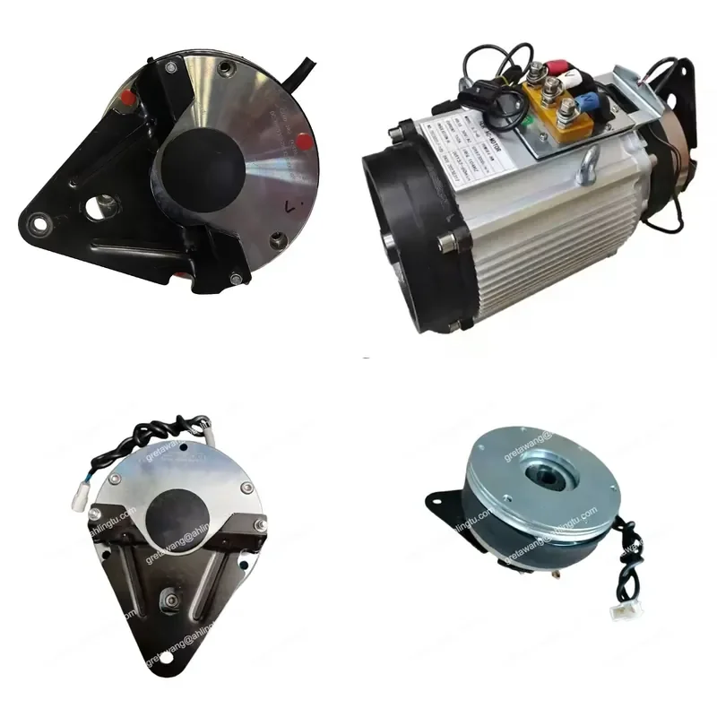 Suitable for golf cart motor brake 6348 48v 6.3kw AC motor EV AC motor electromagnetic brake DEB3-30