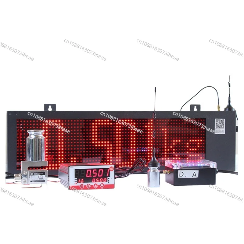

LED Weighing Indicator - Wireless/R485 Transmission, Large Display for Truck Scales & Force Measurement