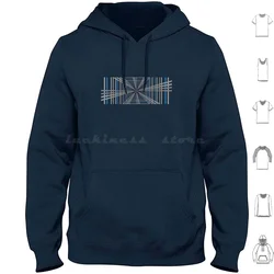 Blue Tesla Plaid Mode Hoodie Cotton Long Sleeve Tesla Spacex Elon Musk Model S Model Y Model X Model 3 Cybertruck Racing Race