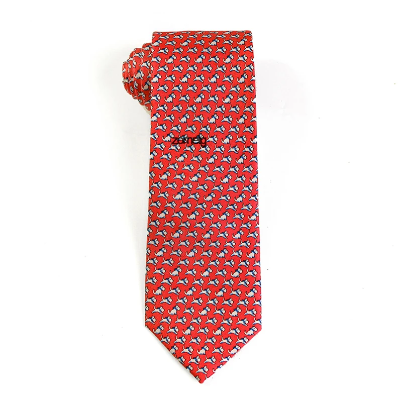 Men\'s slik Ties 7.5cm Fashion Blue Neckties For Men Business Silk For Men Fit Wedding office necktie Slim tie ties