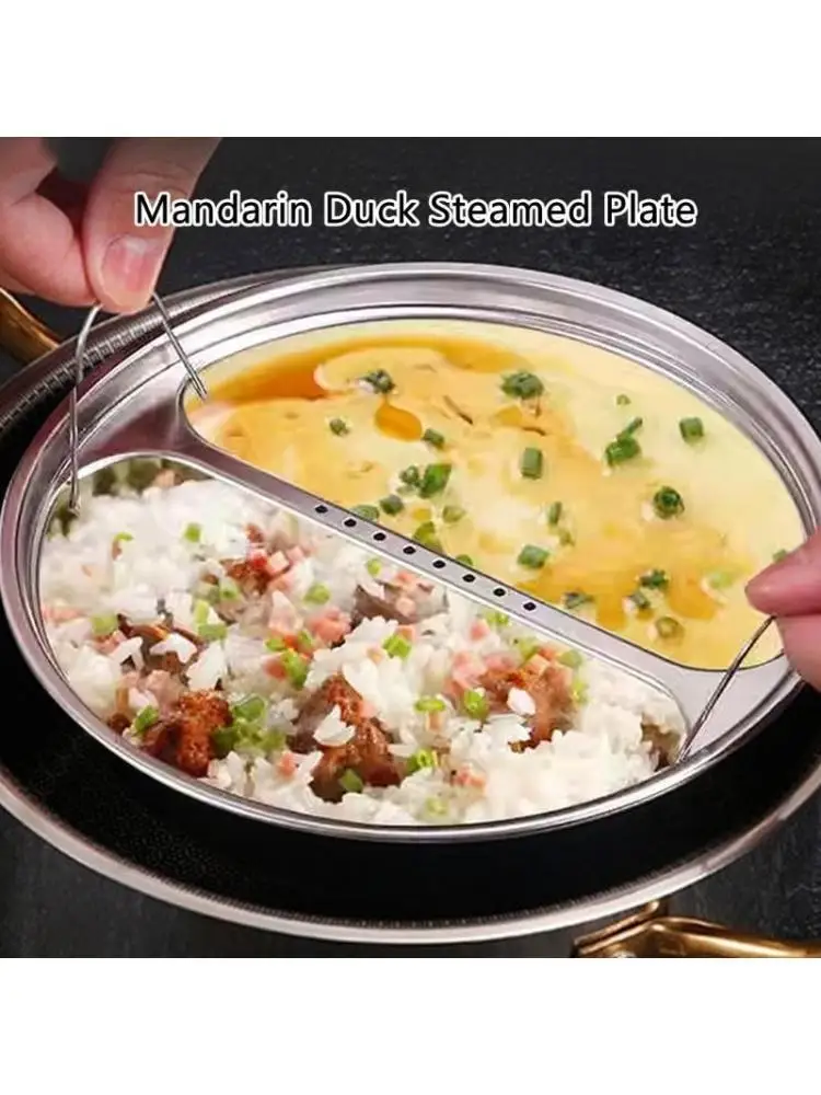 

G6KF Stainless Steel Steaming Plate for Healthy Meal Preparation Steamers Tray