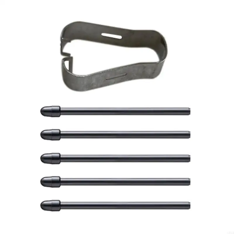 G8TA Pen Tips/Nibs สำหรับ เขียน Pen Tip แทนที่ Point Nib พร้อมคลิปโลหะ