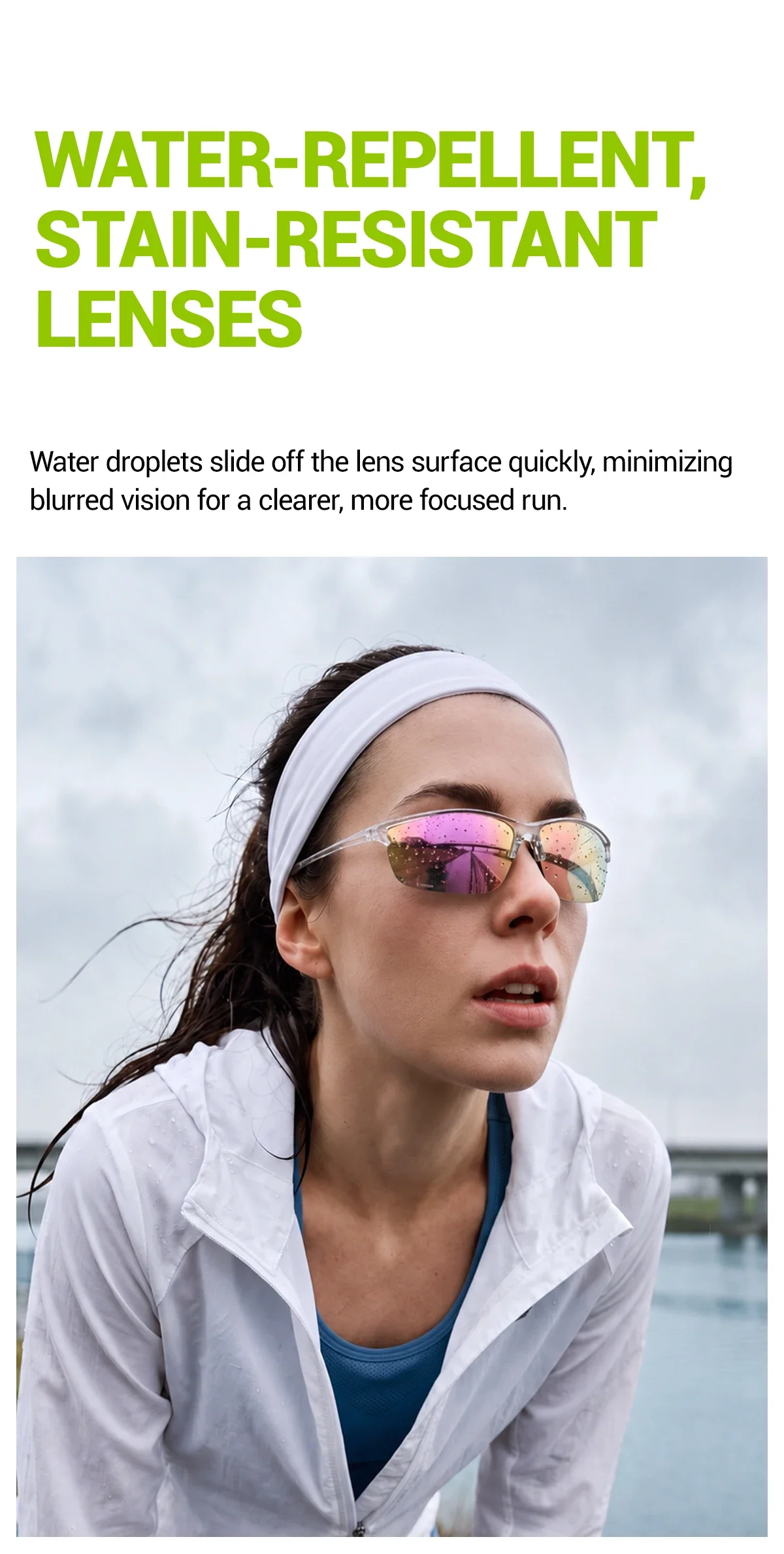 Kapvoe 2026 Wanderbrille Photochrome Radsport-Sonnenbrille Laufbrille Sportbrille für Outdoor-Aktivitäten Hochbelastbare Hochelastische Schutzbrille – Detail 10