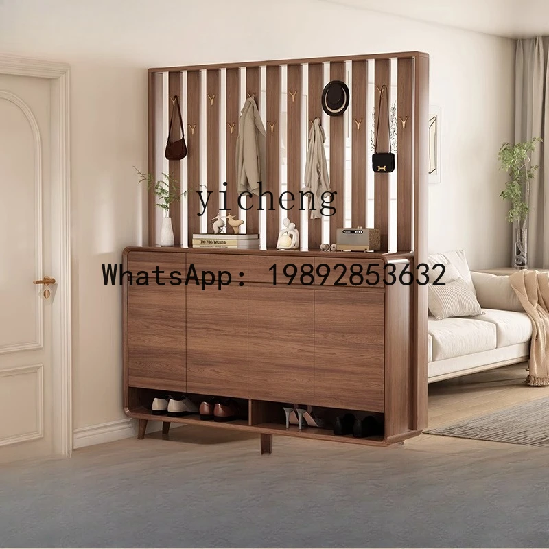 AA  entry door shoe cabinet  integrated floor to wall household bedroom living room rack