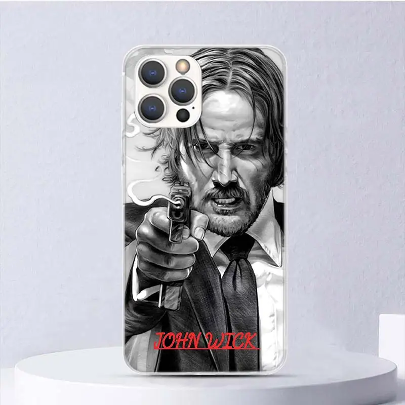 John Wick 4 Movie Soft Case For iPhone 16 17 Air 16E 15 Plus 11 12 13 Mini 14 Pro Max Phone Cover Apple 7 8 SE Coque Funda view 4