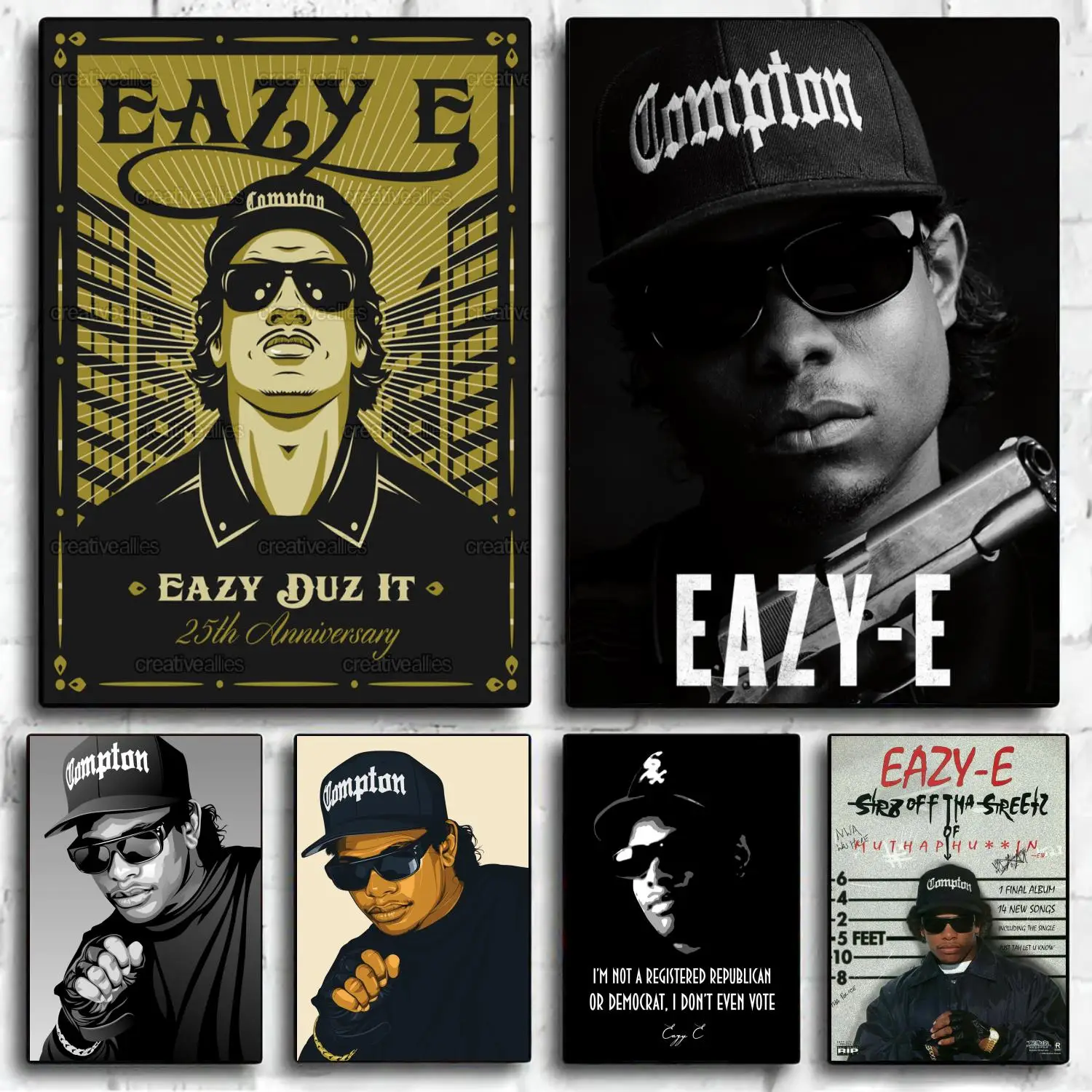 

eazy e Decoration Art Poster Wall Art Personalized Gift Modern Family bedroom Decor Canvas Posters