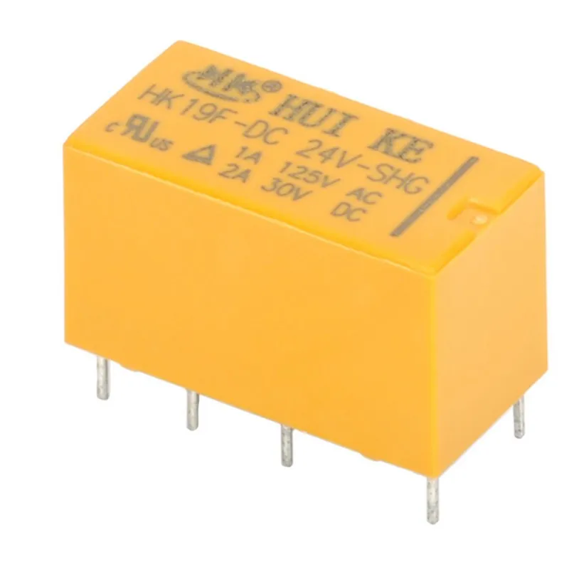 

Free shiping wholesale 10pcs/lot relay HK19F-DC24V-SHG