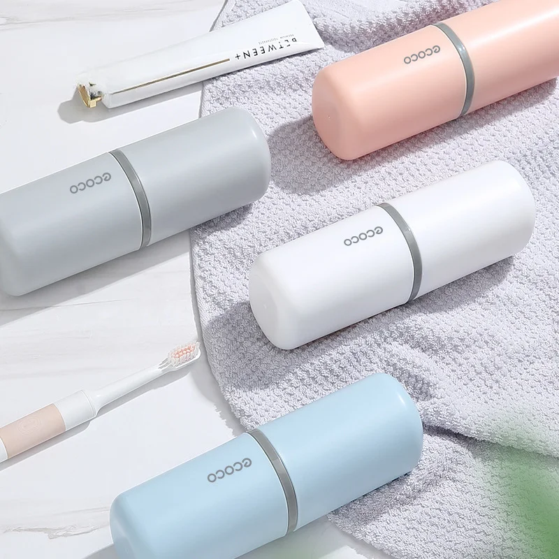 

Дорожный набор для полоскания рта с чашкой для чистки зубной щетки и зубной щетки, портативный домашний контейнер для зубной щетки